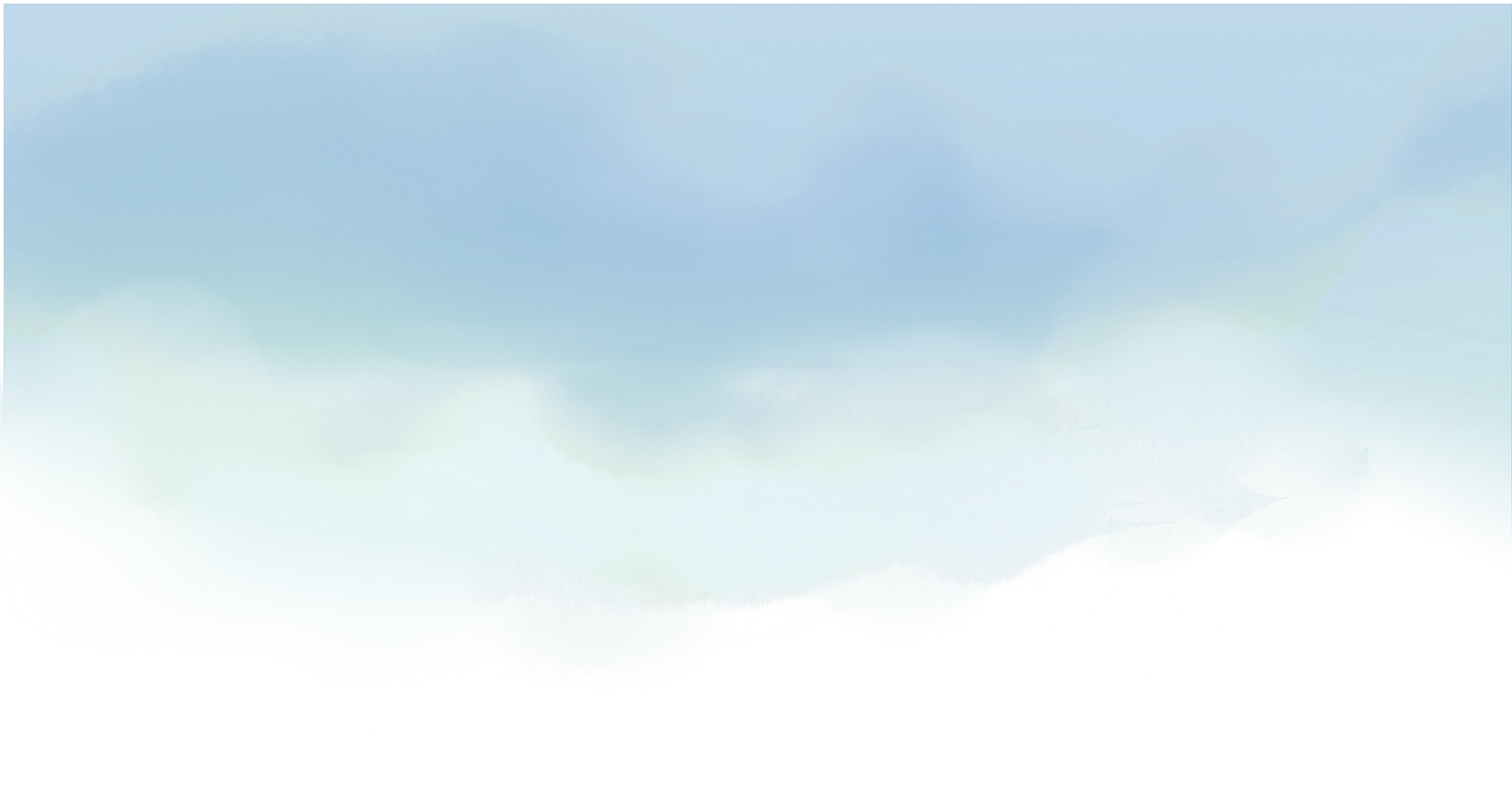 惊蛰水墨节气插画-云